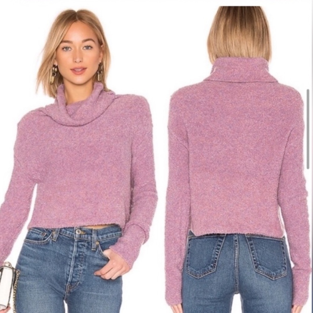 Free People Stormy Cowl Neck Sweater